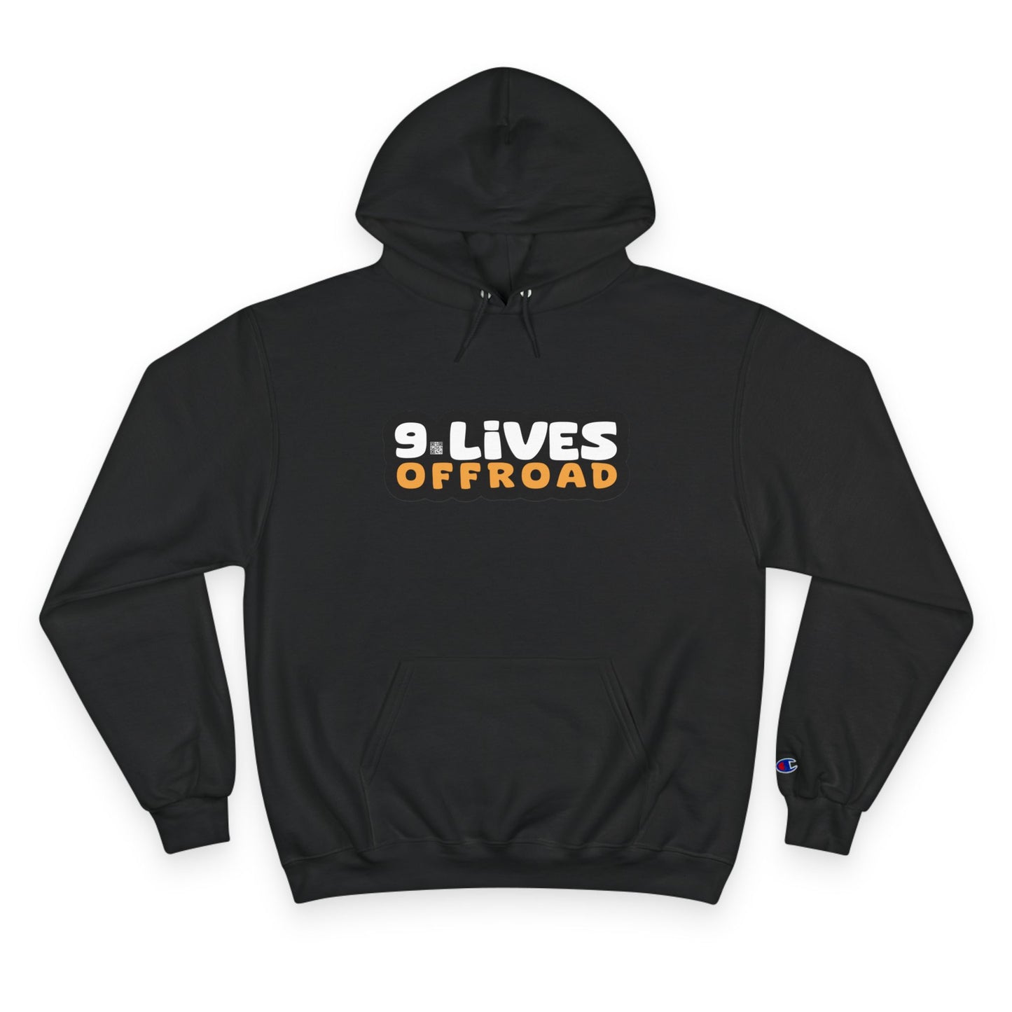 9 Lives Offroad Graphic Hoodie | Fireball Offroad Scene, #HATERMAKER Back Print