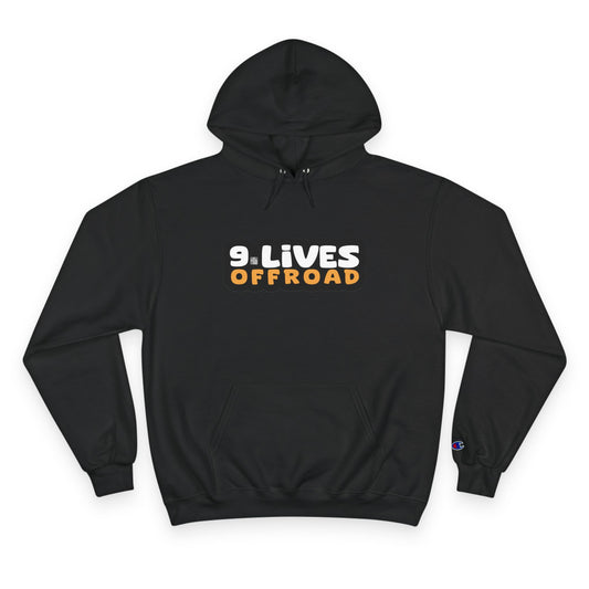 9 Lives Offroad Graphic Hoodie | Fireball Offroad Scene, #HATERMAKER Back Print