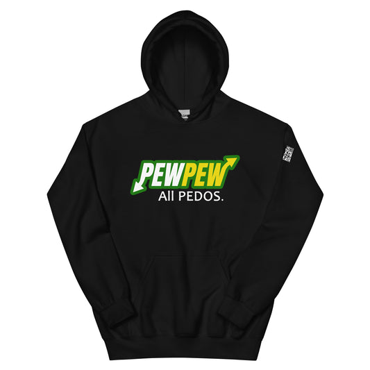 Gildan Heavy Blend Unisex Hoodie - Pew Pew All Pedos