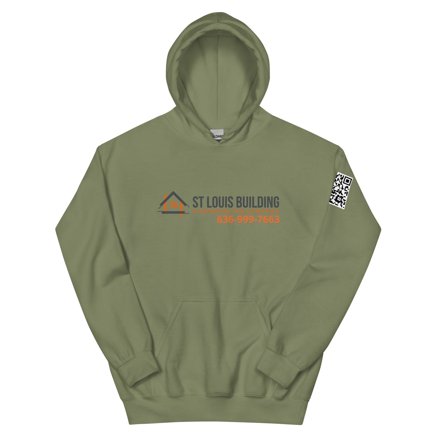 Gildan Heavy Blend  Unisex Hoodie - St Louis Building & Remodeling